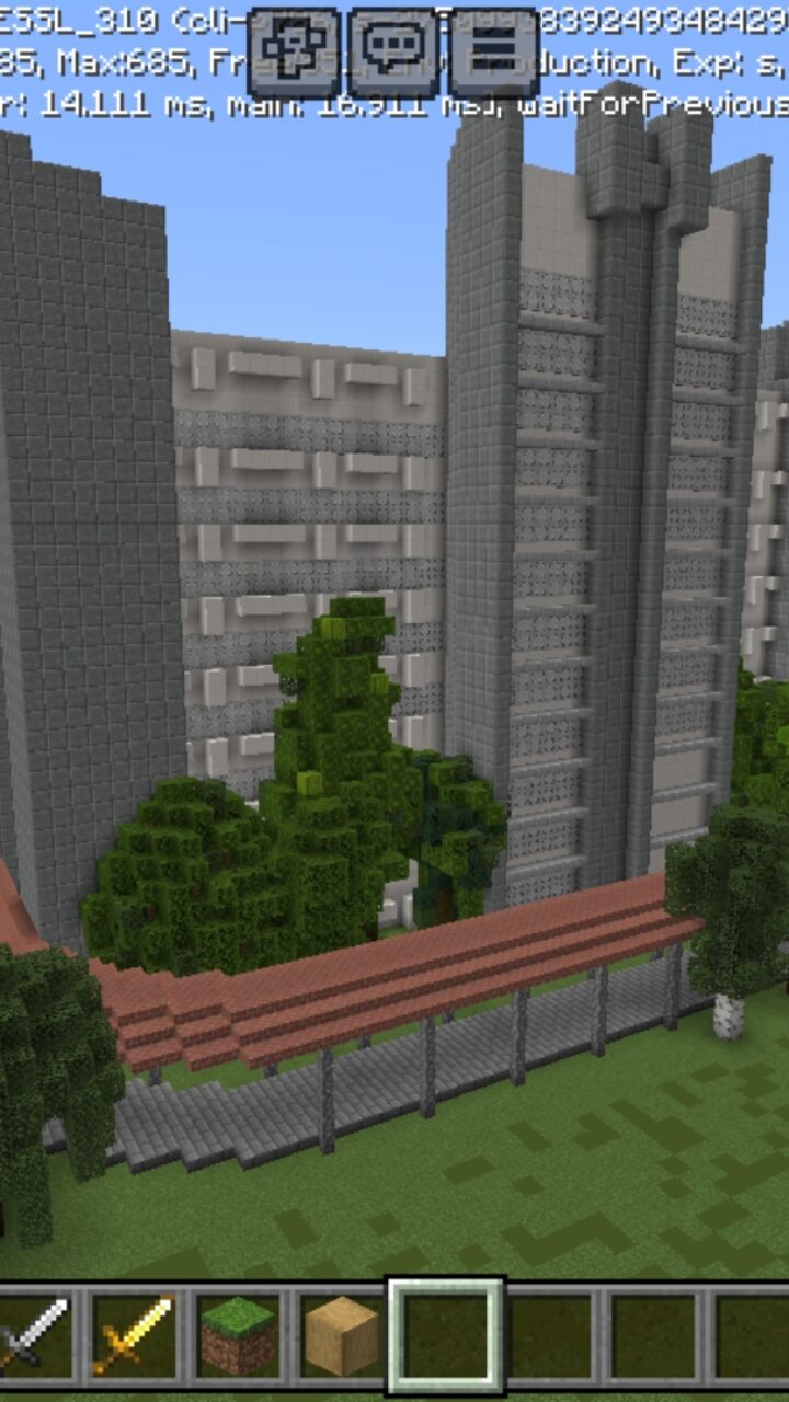 Options from Pamantasan Map for Minecraft PE