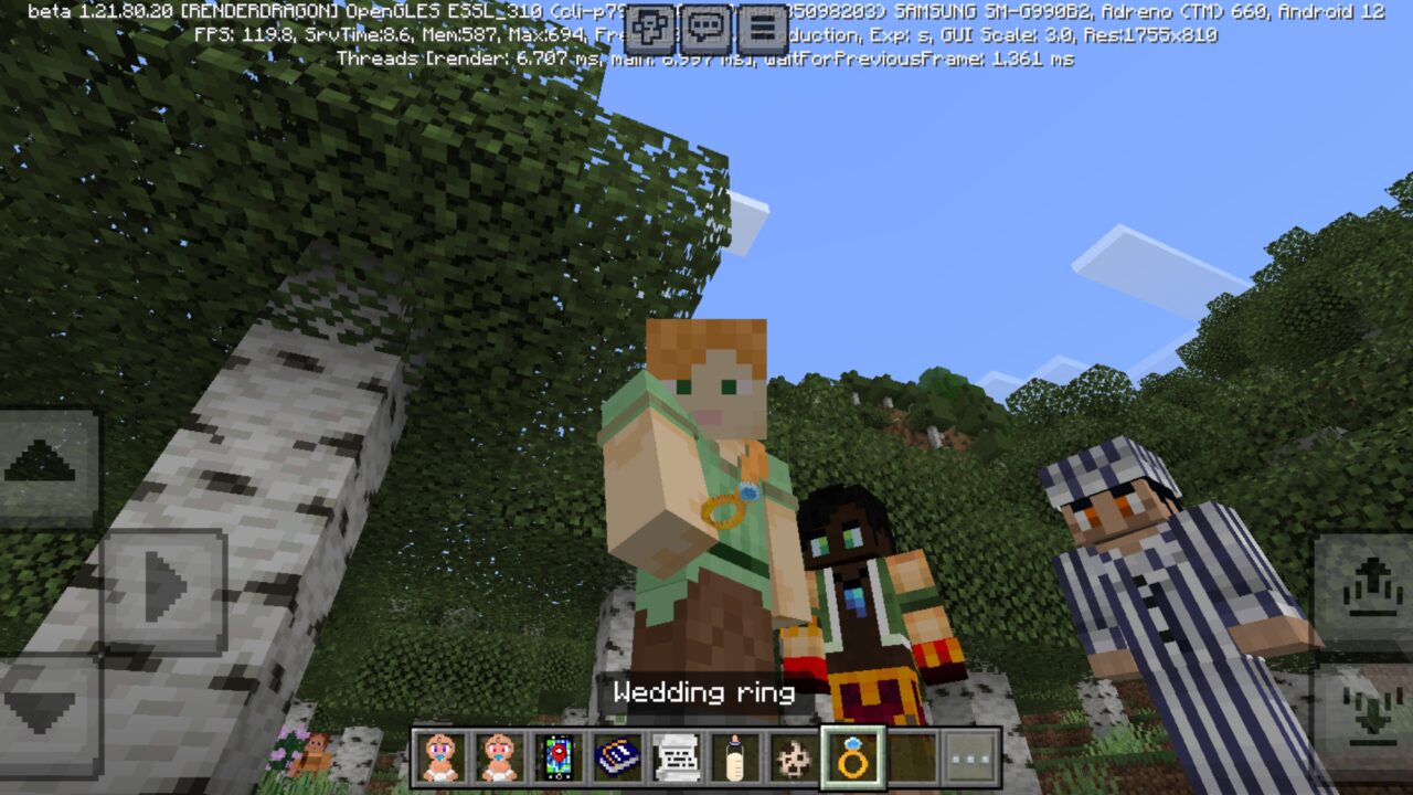 Ring from Phoenix Family Mod for Minecraft PE
