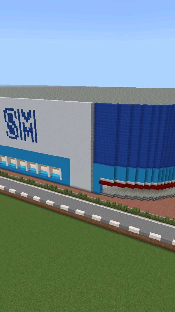 Building from Manila Map for Minecraft PE