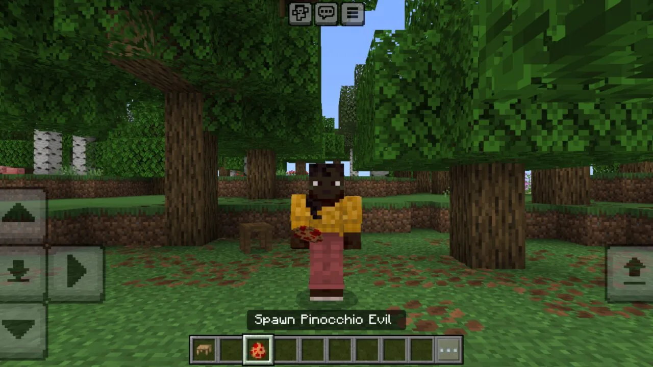 Spawn from Dweller Pinocchio Mod for Minecraft PE
