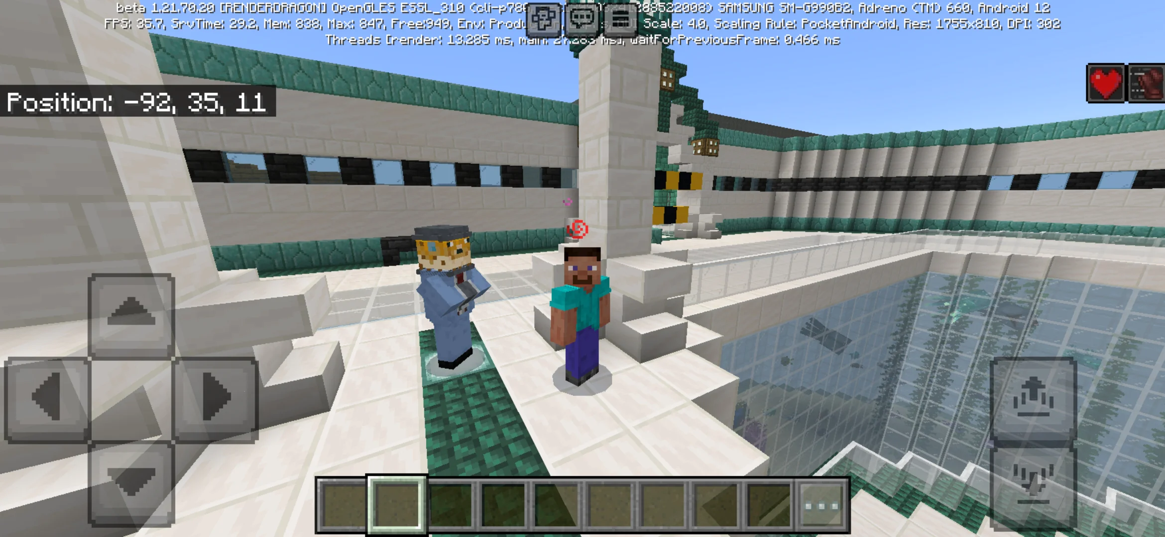 Start from Enders Minigame Map for Minecraft PE