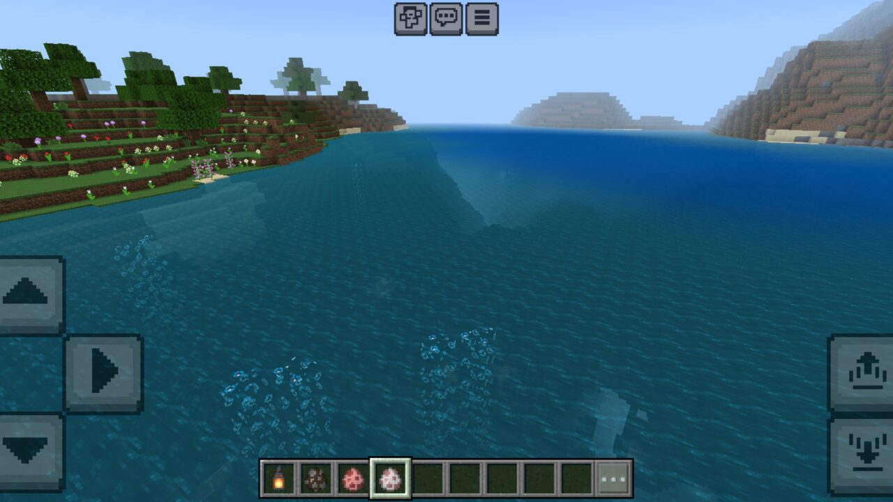 Water from Newb Night Dreamer Shader for Minecraft PE