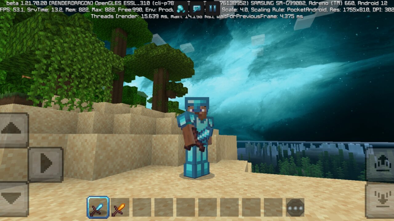 Weapon from Bombies 180K Texture Pack for Minecraft PE