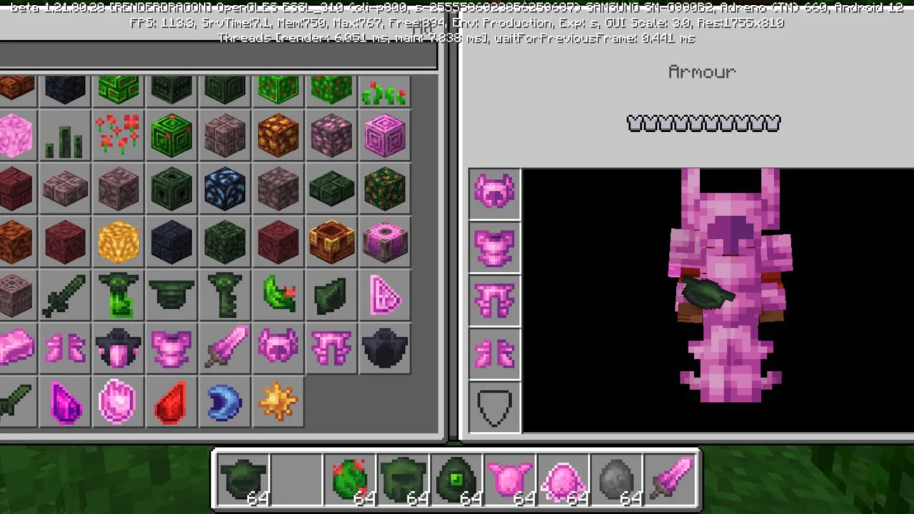 Cataclysmical Mod for Minecraft PE