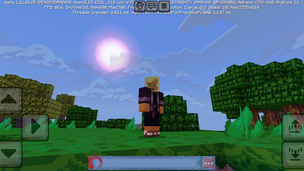 Celestial Anime Texture Pack for Minecraft PE