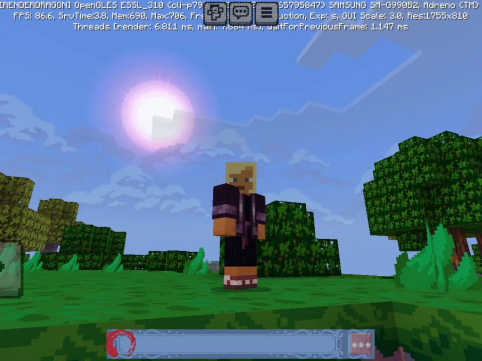 Celestial Anime Texture Pack for Minecraft PE