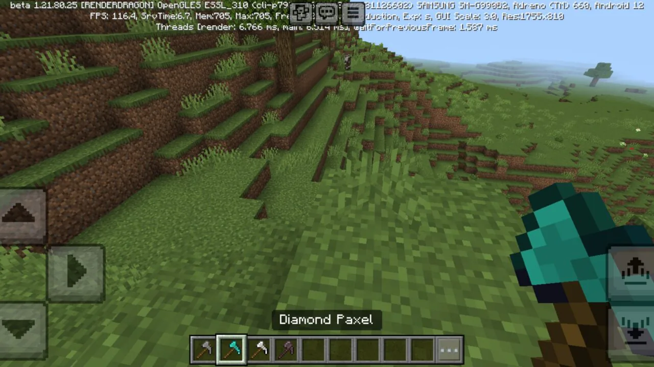 Diamond from All in One Mod for Minecraft PE