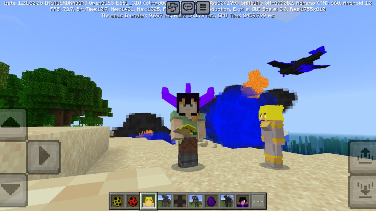 Giants of Cinema Mod for Minecraft PE