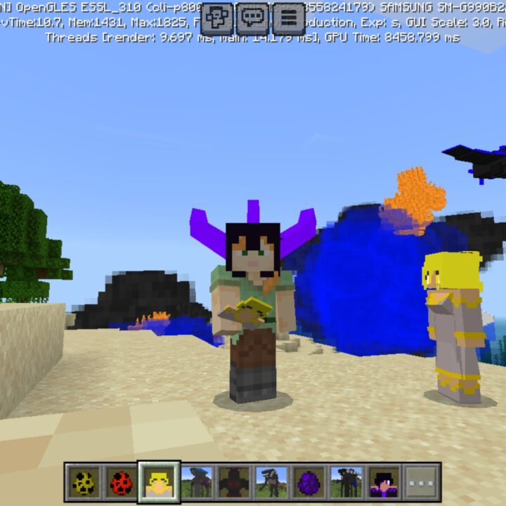 Giants of Cinema Mod for Minecraft PE