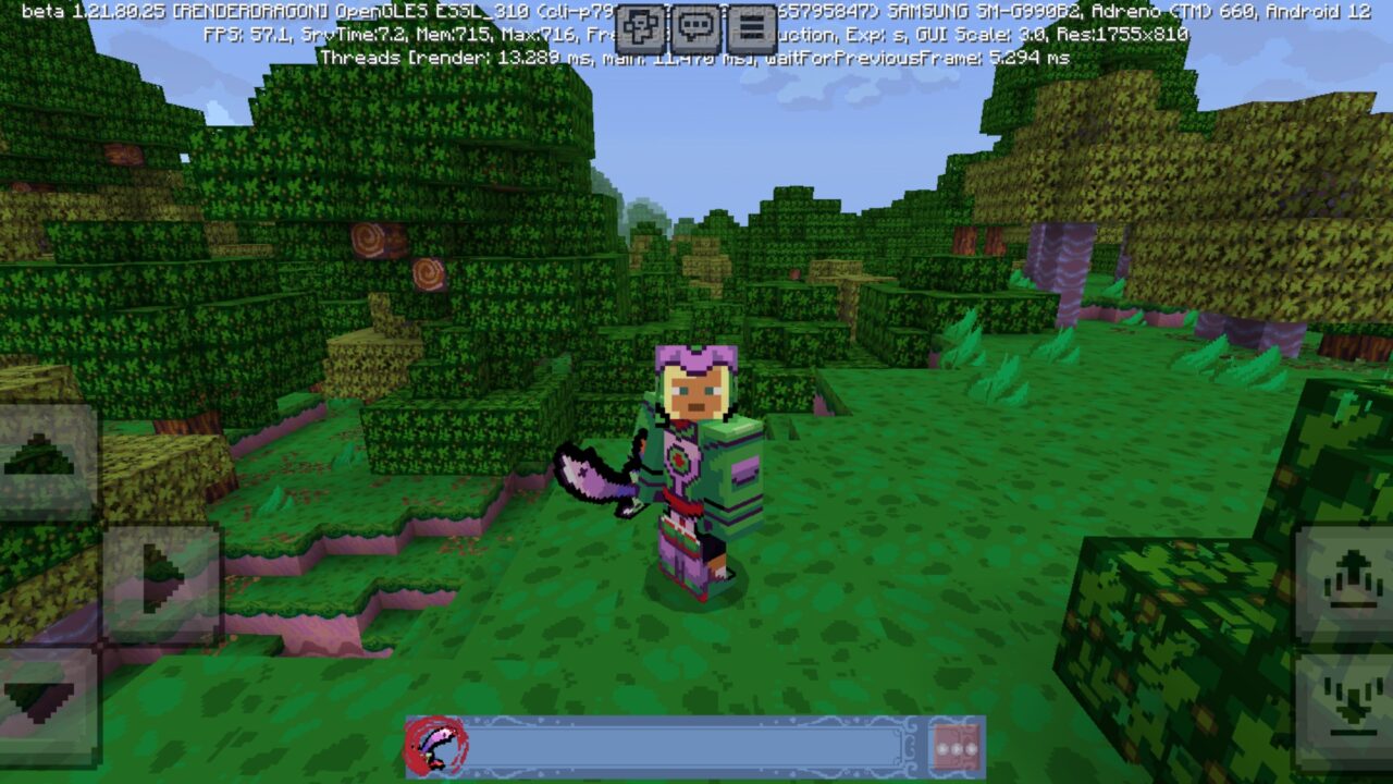 Items from Celestial Anime Texture Pack for Minecraft PE