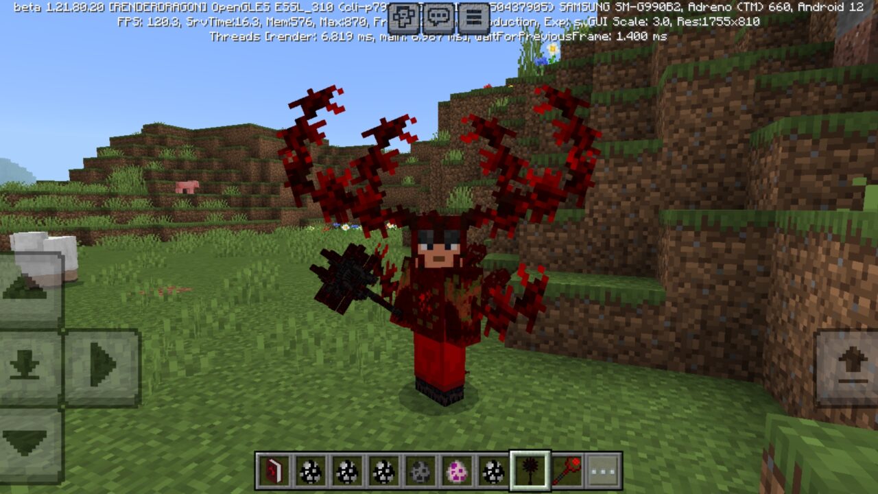 Armor from Blood Rot Mod for Minecraft PE
