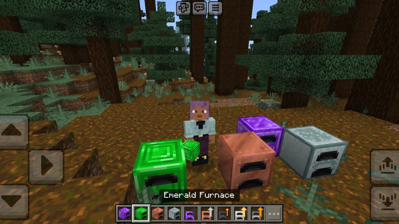 Blocks from Better Smelters Mod for Minecraft PE
