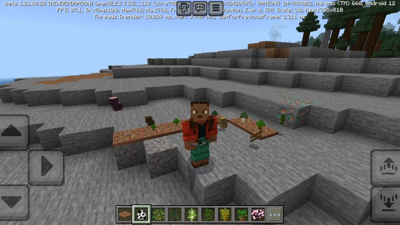 Bonsai Tree Mod for Minecraft PE
