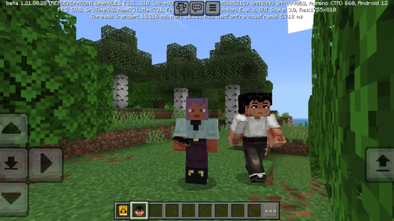 Bruce Leee Mod for Minecraft PE