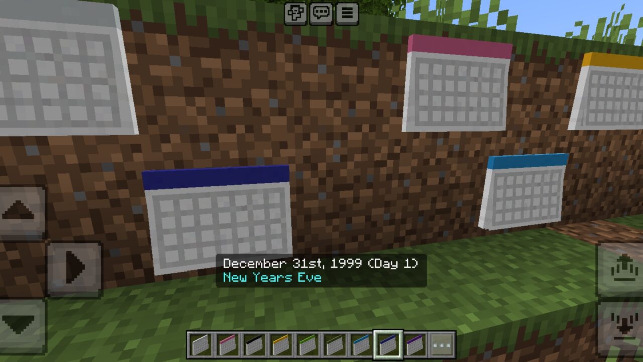 Calendars Mod for Minecraft PE