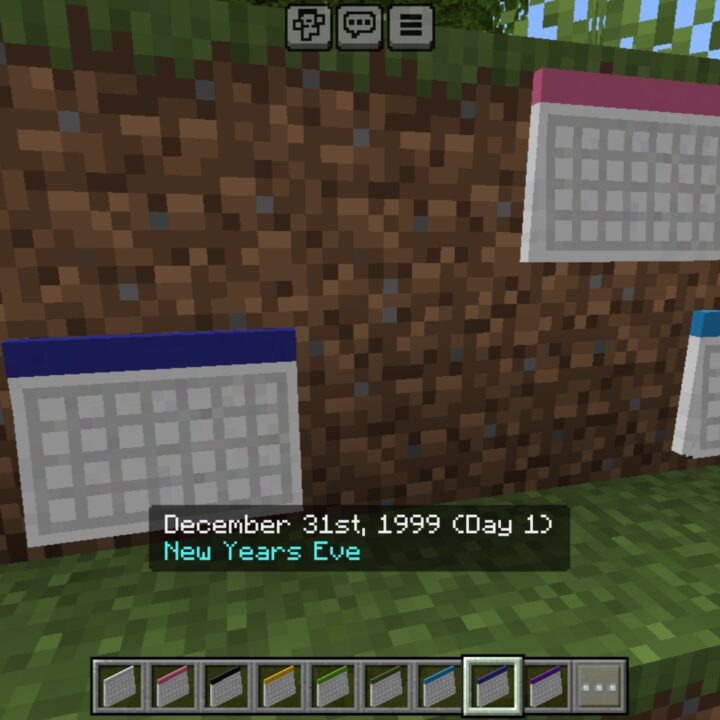 Calendars Mod for Minecraft PE