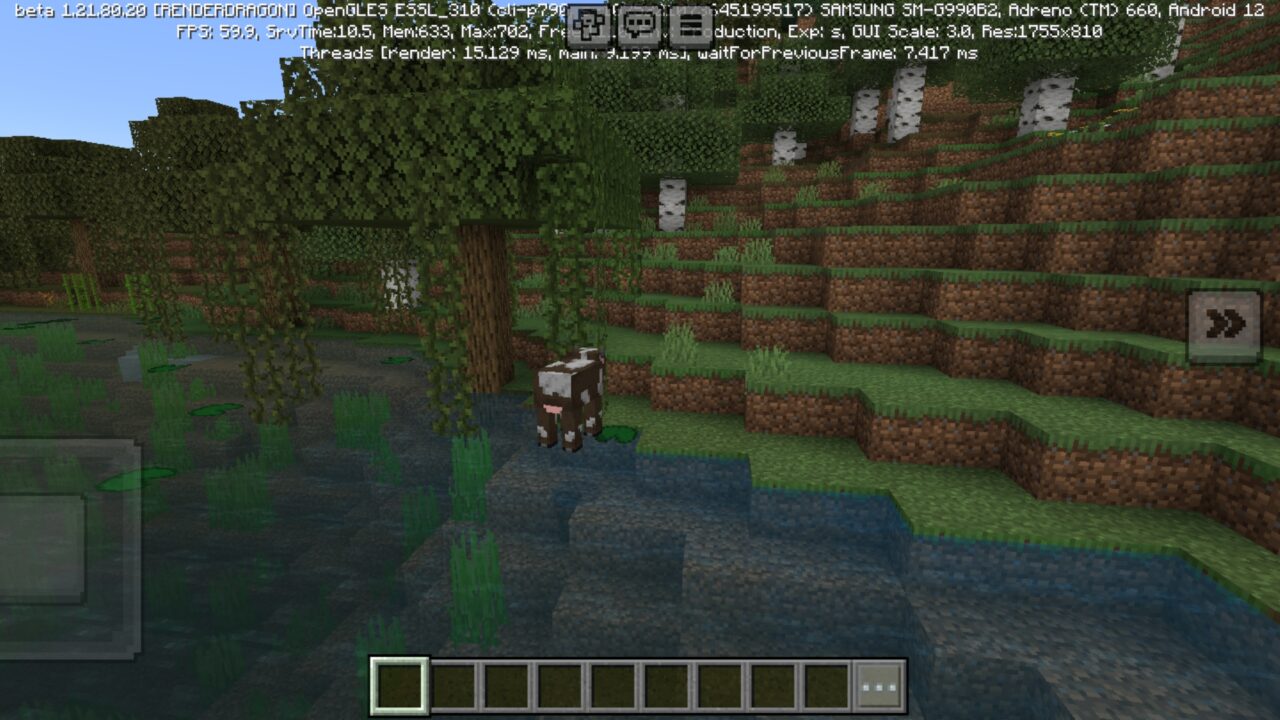 Cow from Farther Horizons Texture Pack for Minecraft PE