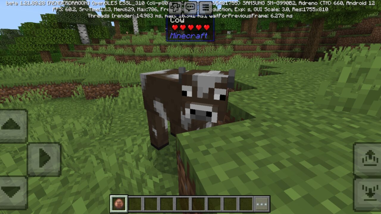 Cow from WAIO Mod for Minecraft PE