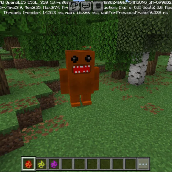 Domo Kun and Friends Mod for Minecraft PE