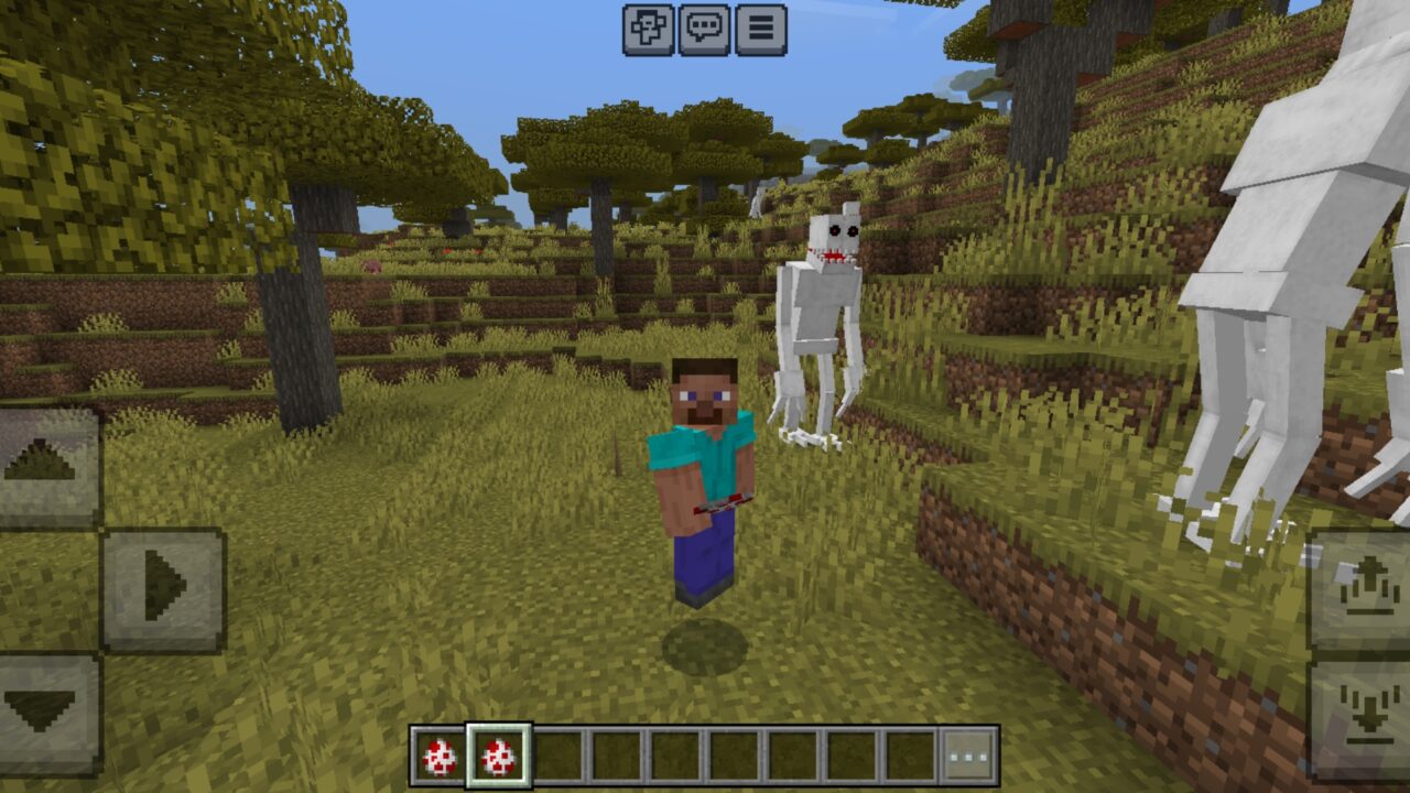 Enemy from Gore Wraith Dweller Mod for Minecraft PE