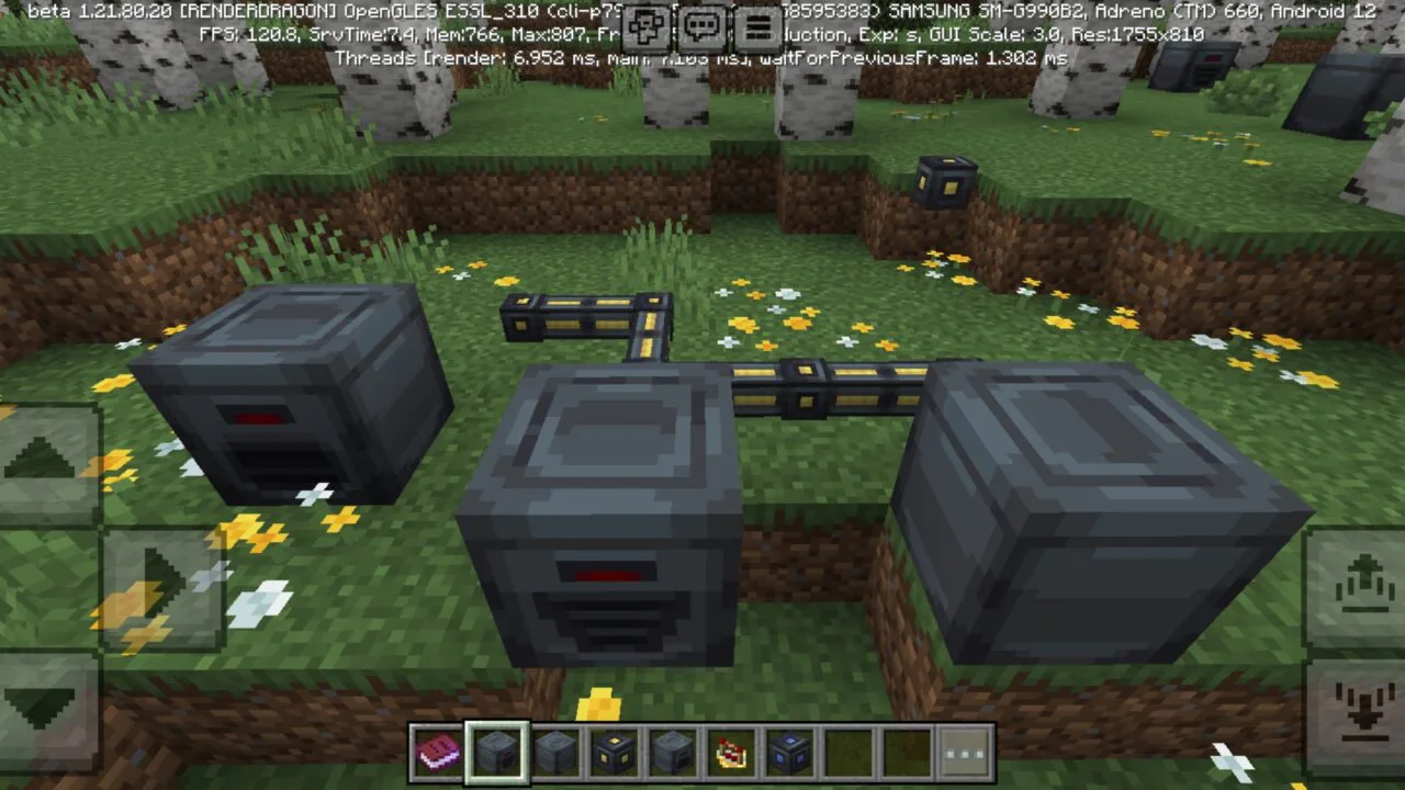 Energetics Mod for Minecraft PE