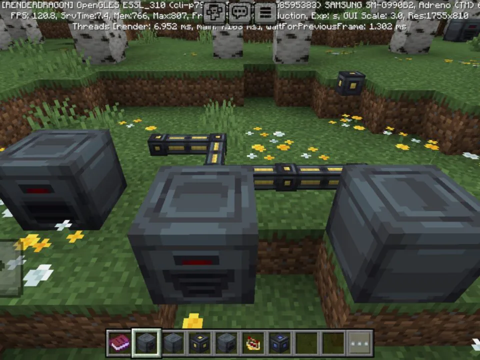 Energetics Mod for Minecraft PE