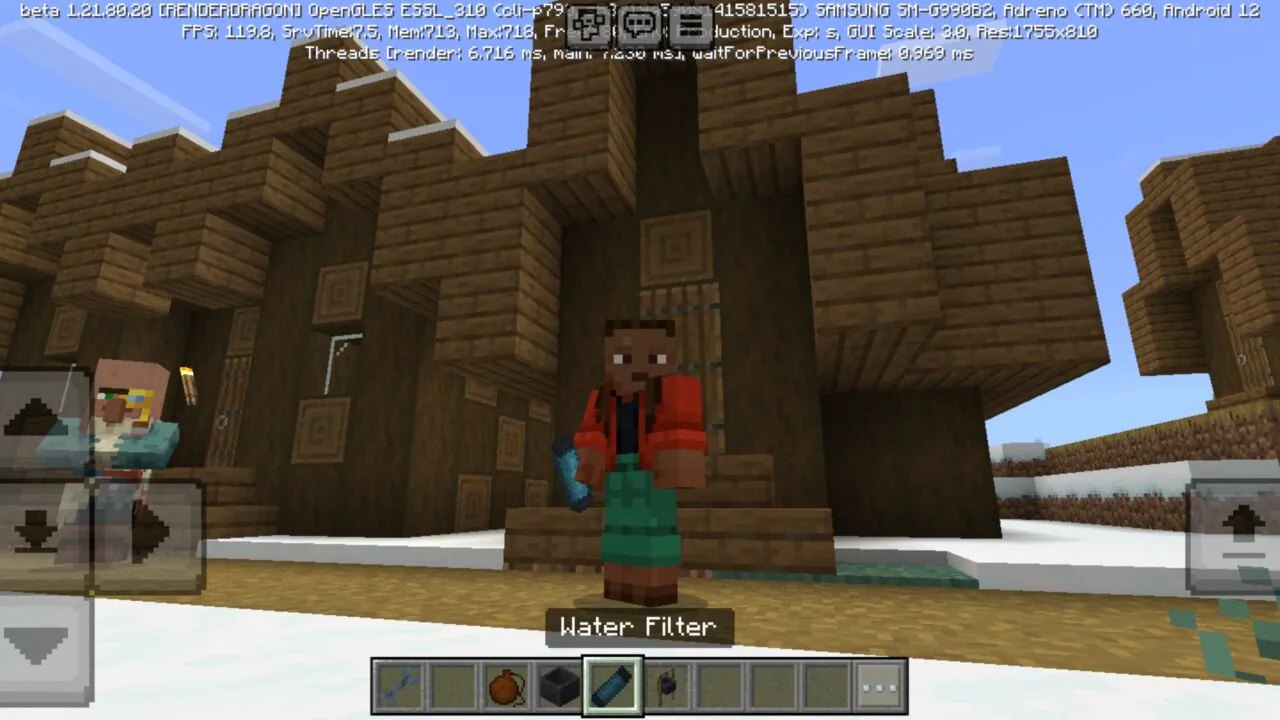 Filter from Hydration Mod for Minecraft PE