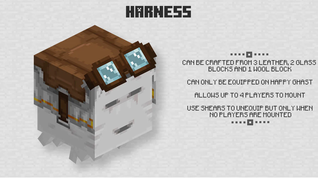 Harness from Minecraft 1.21