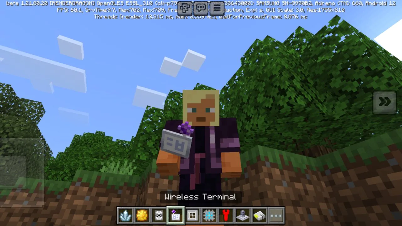 Integrated Storage Mod for Minecraft PE