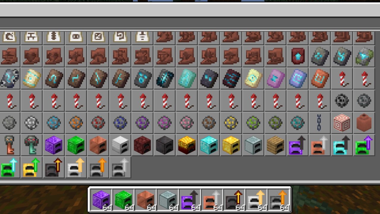 Inventory from Better Smelters Mod for Minecraft PE