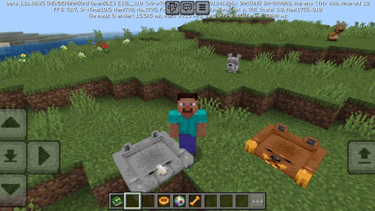 Items from Baby Animals Mod for Minecraft PE