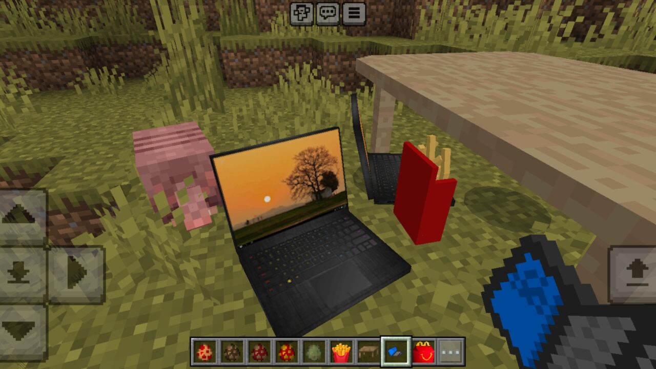 Items from McDonalds Mod for Minecraft PE