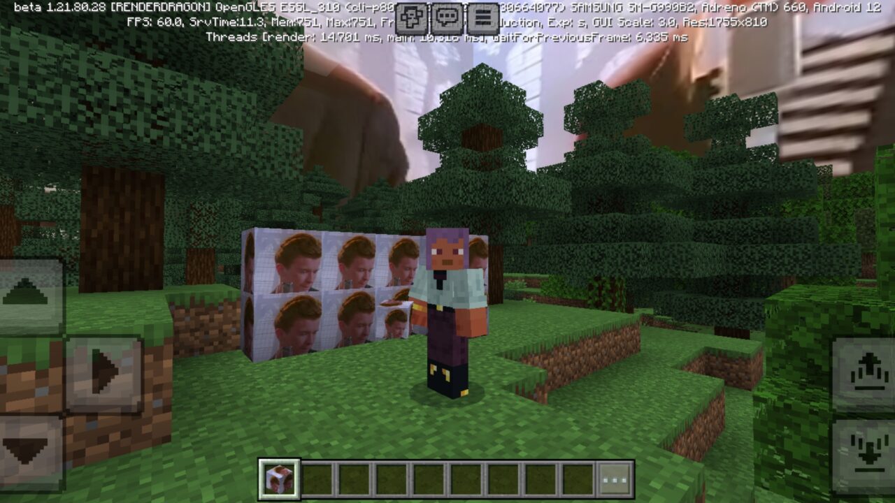 Items from Rickroll Mod for Minecraft PE