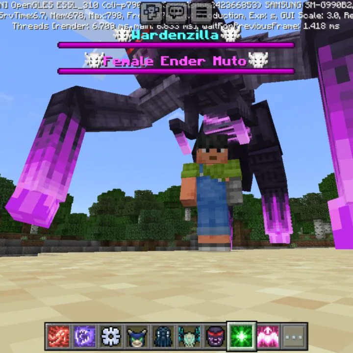 Kaiju Craft Mod for Minecraft PE