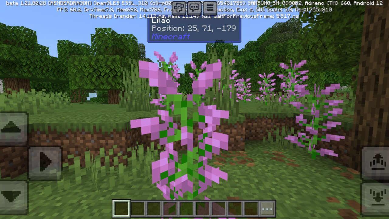 Lilac from WAIO Mod for Minecraft PE