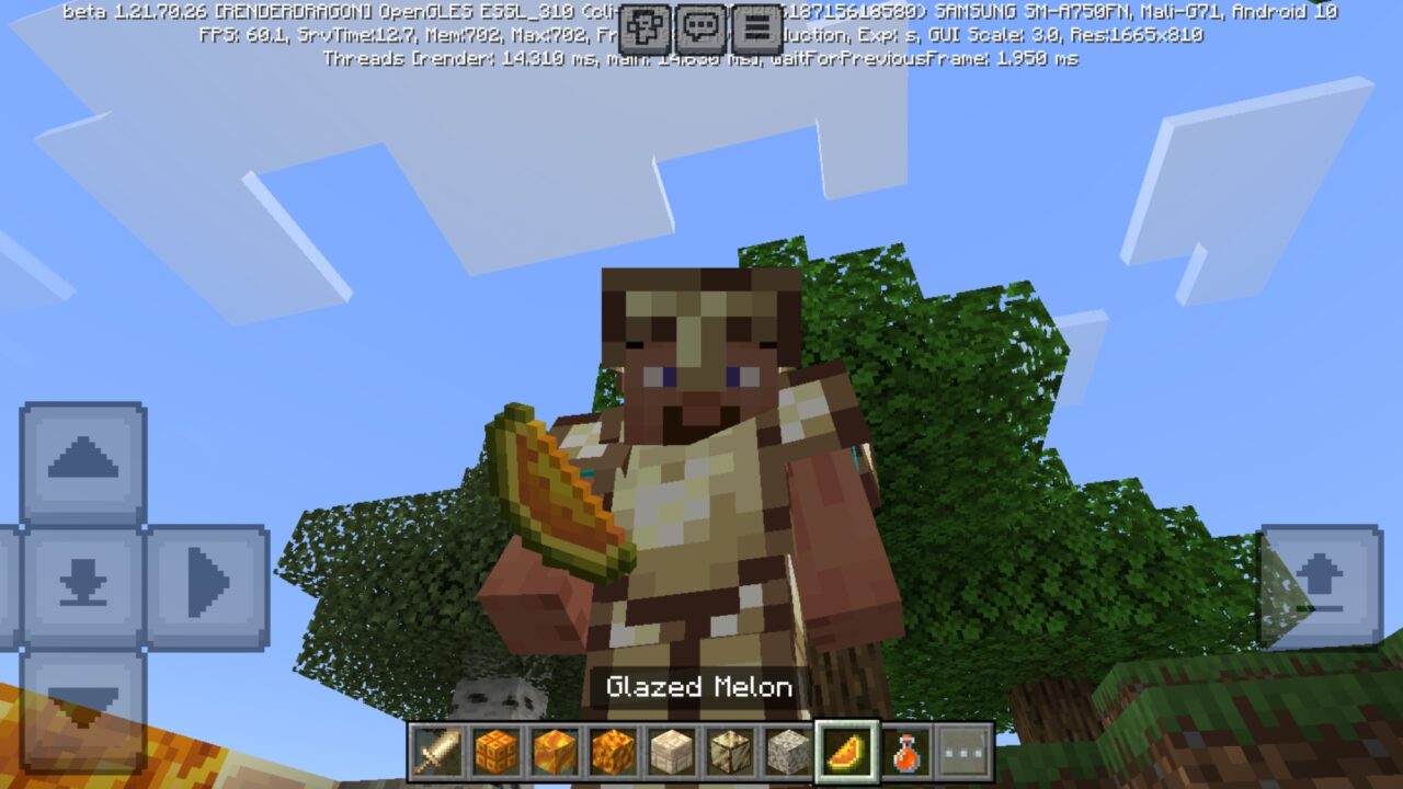 Melon from Buzzy Broader Mod for Minecraft PE