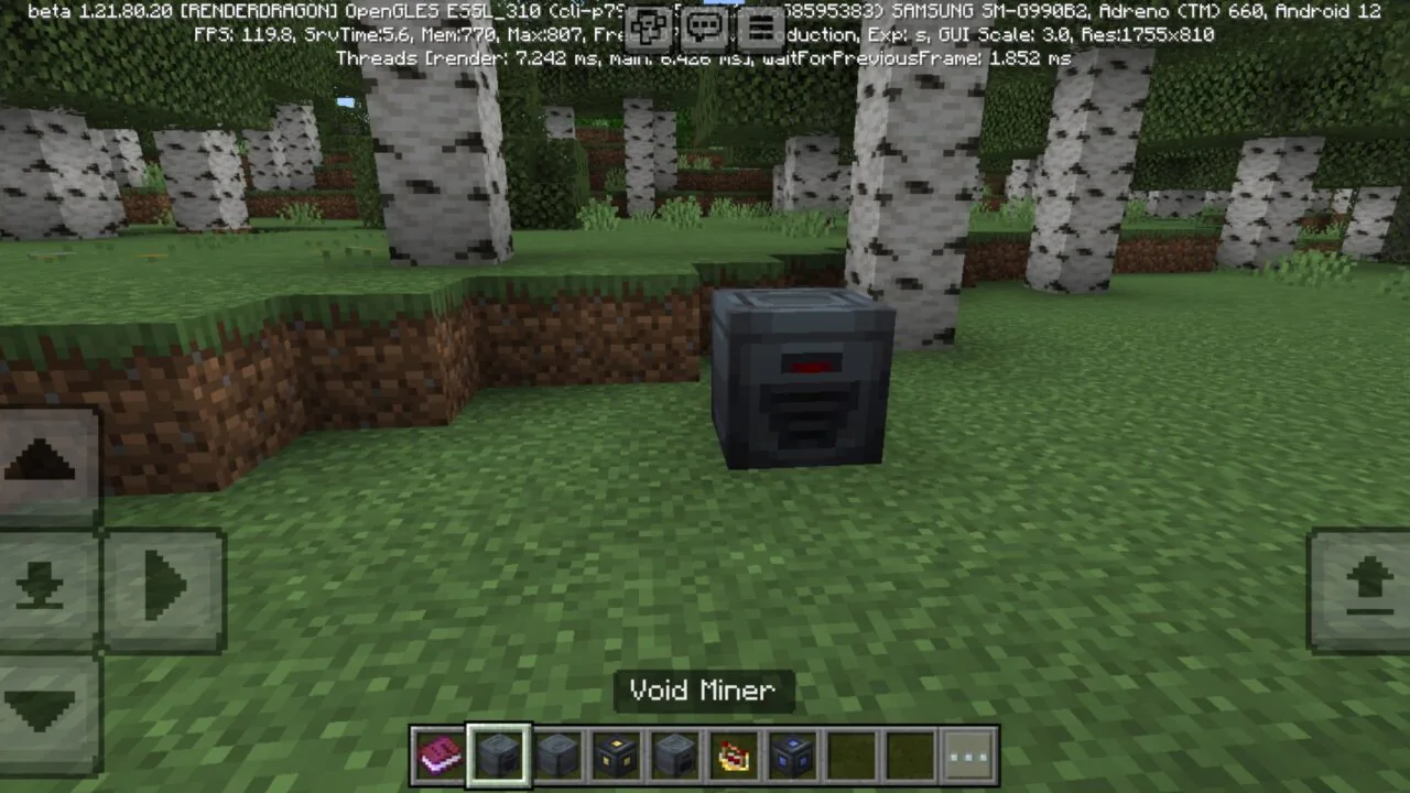 Miner from Energetics Mod for Minecraft PE