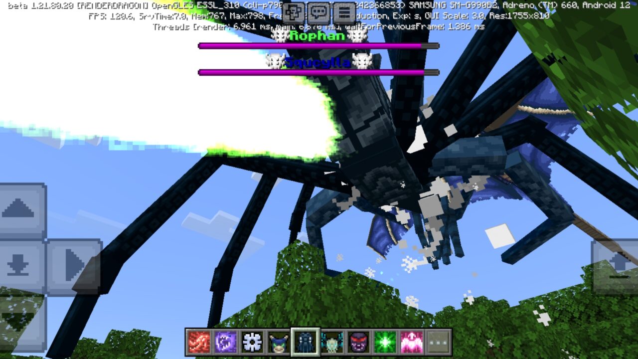 Monster from Kaiju Craft Mod for Minecraft PE