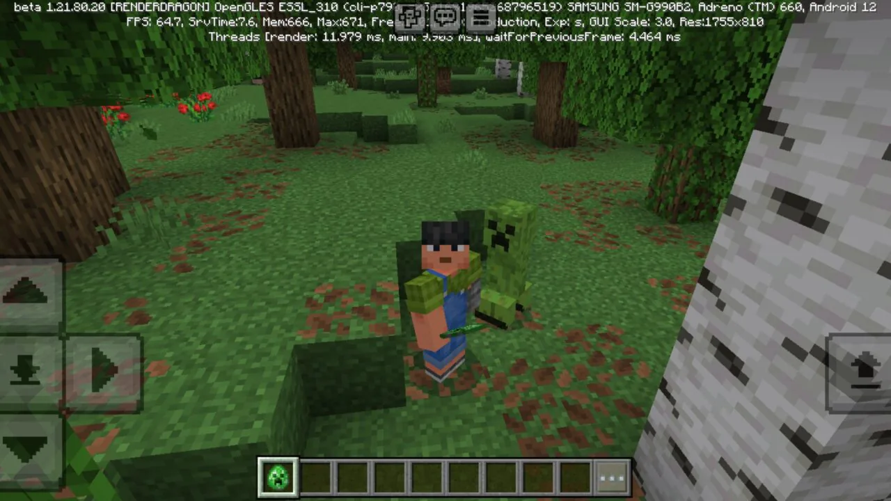 Monsters Better Texture Pack for Minecraft PE
