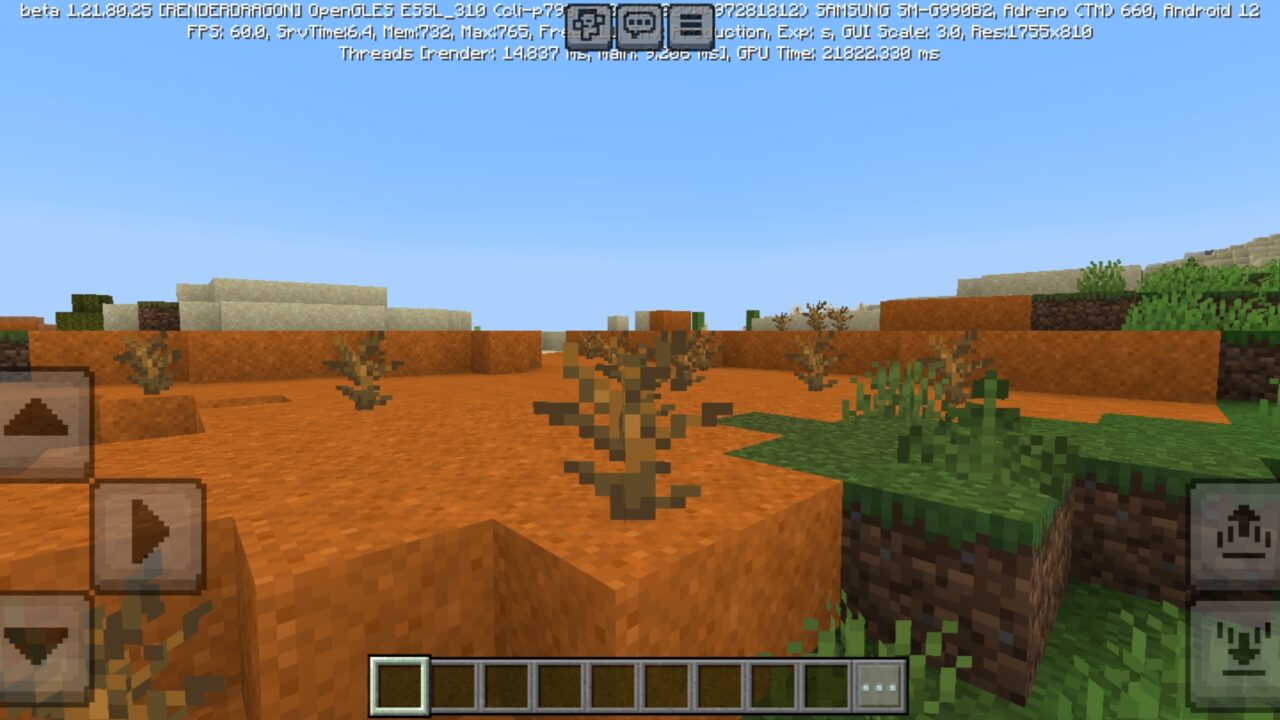 Nature from Vibrant Visuals Texture Pack for Minecraft PE