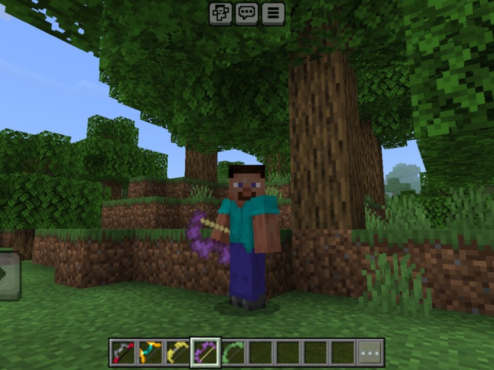 New Bows Mod for Minecraft PE