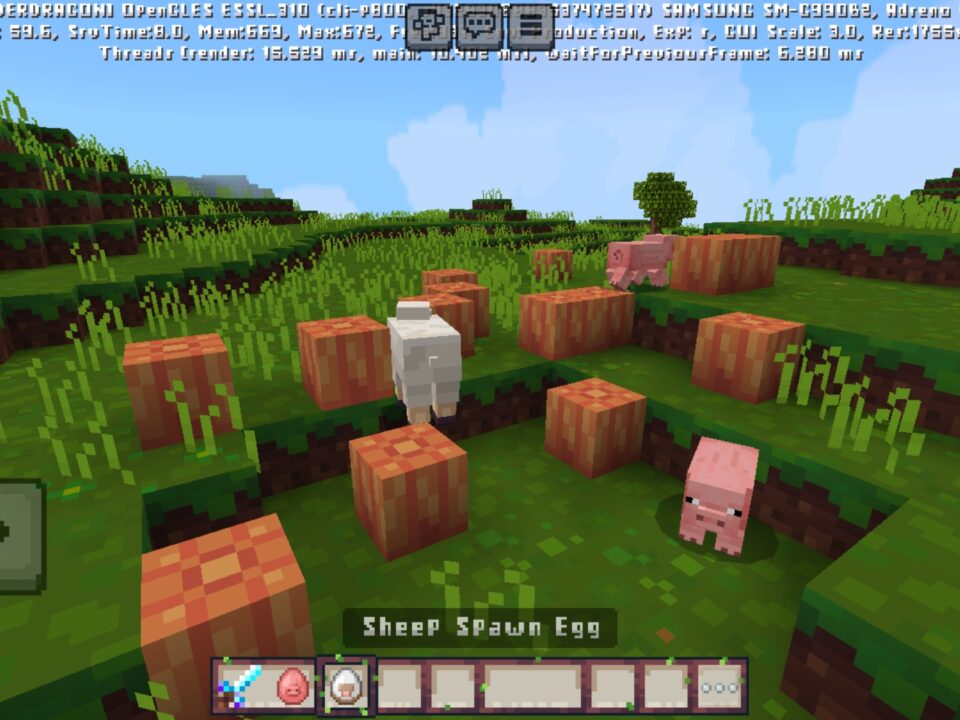Pixel Bits Texture Pack for Minecraft PE