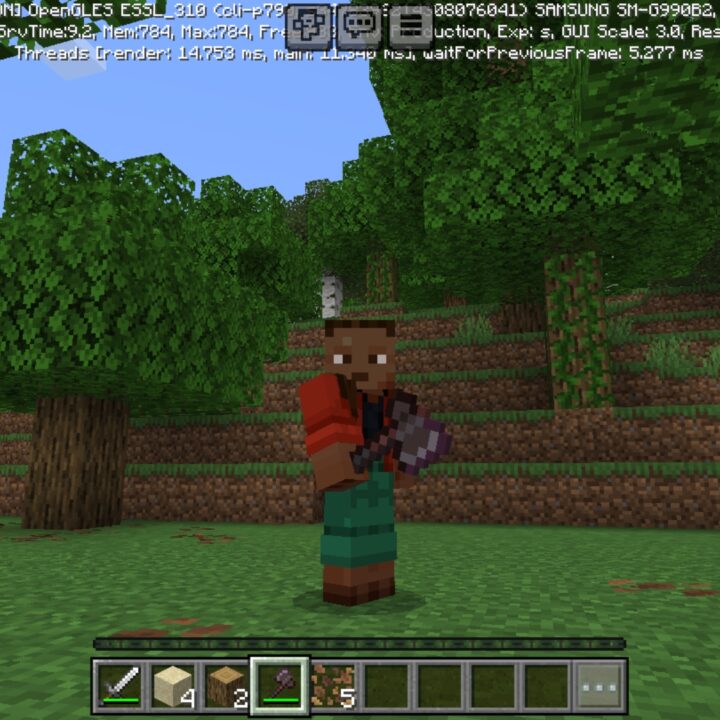 Skill Points Mod for Minecraft PE