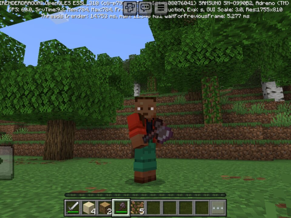 Skill Points Mod for Minecraft PE