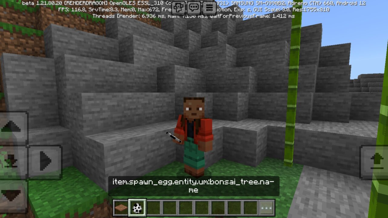 Spawn from Bonsai Tree Mod for Minecraft PE