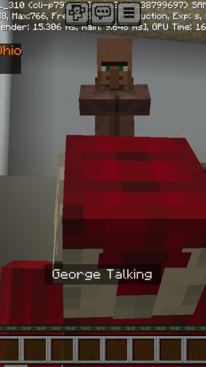 Talk from Meme Map for Minecraft PE