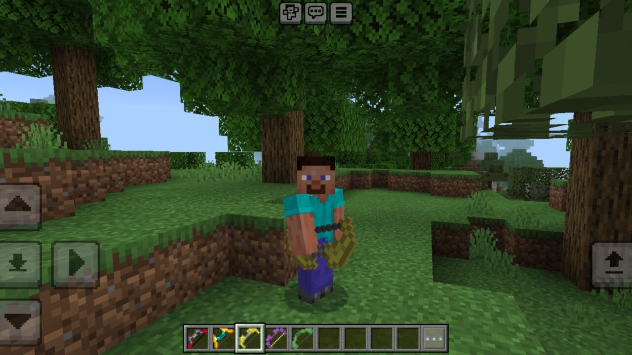 Unique from New Bows Mod for Minecraft PE