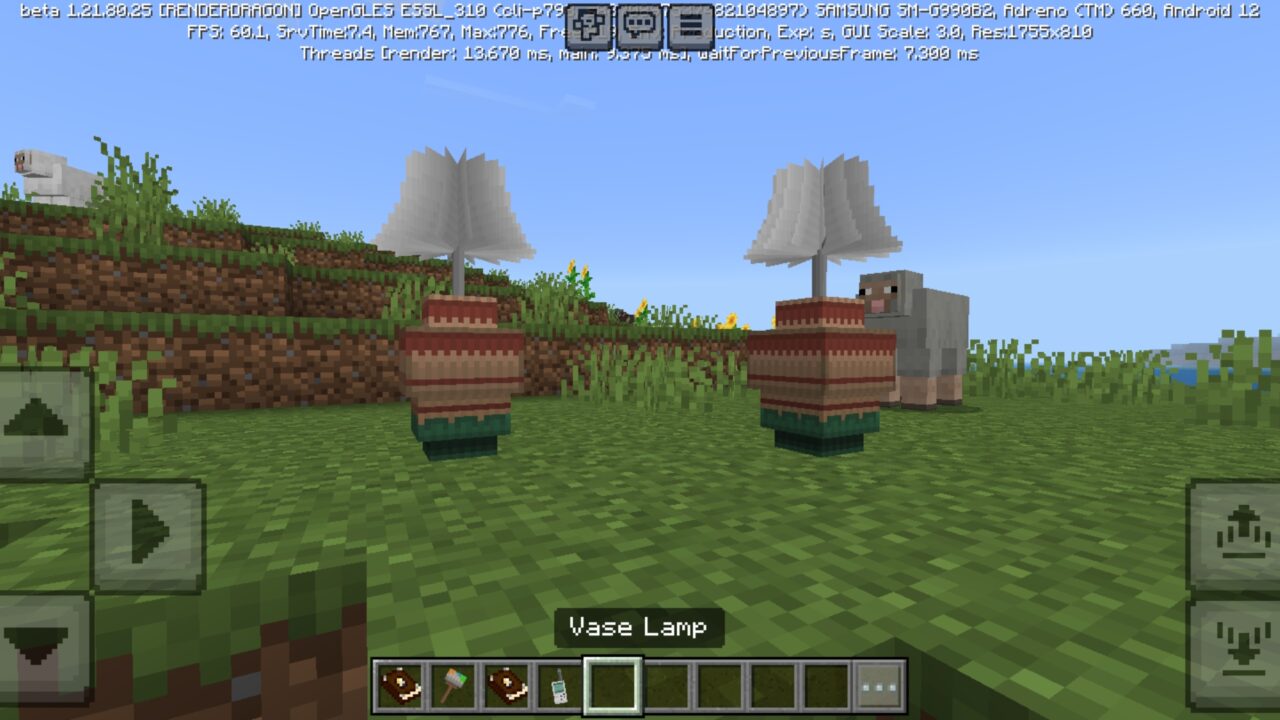 Vase from Light Furniture Mod for Minecraft PE