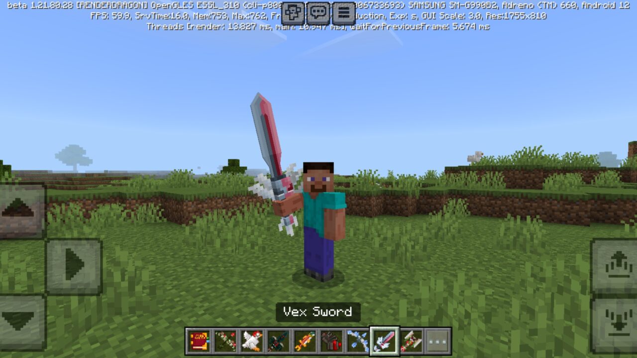 Vex from Mob Weapons Mod for Minecraft PE