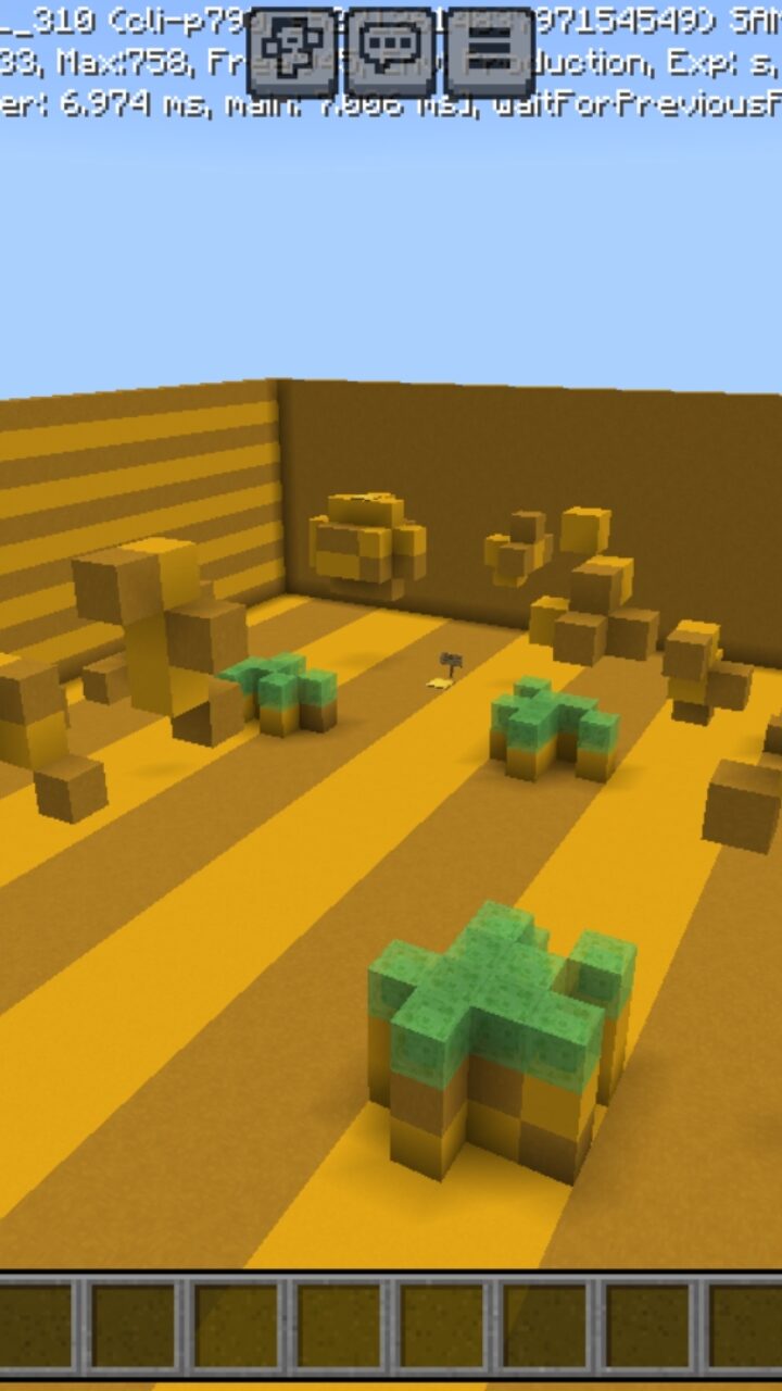 Yellow from Endless Parkour Map for Minecraft PE